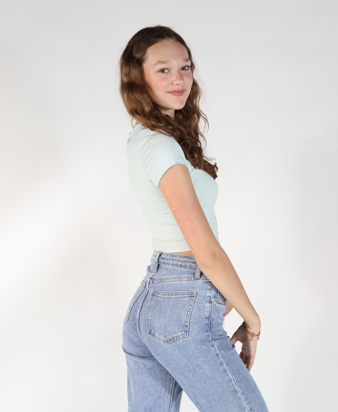 Leela Short Top Mint