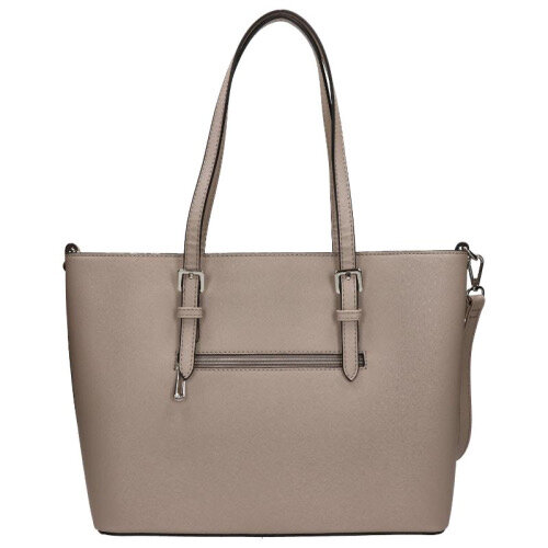 Flora en Co Saffiano Bag Taupe