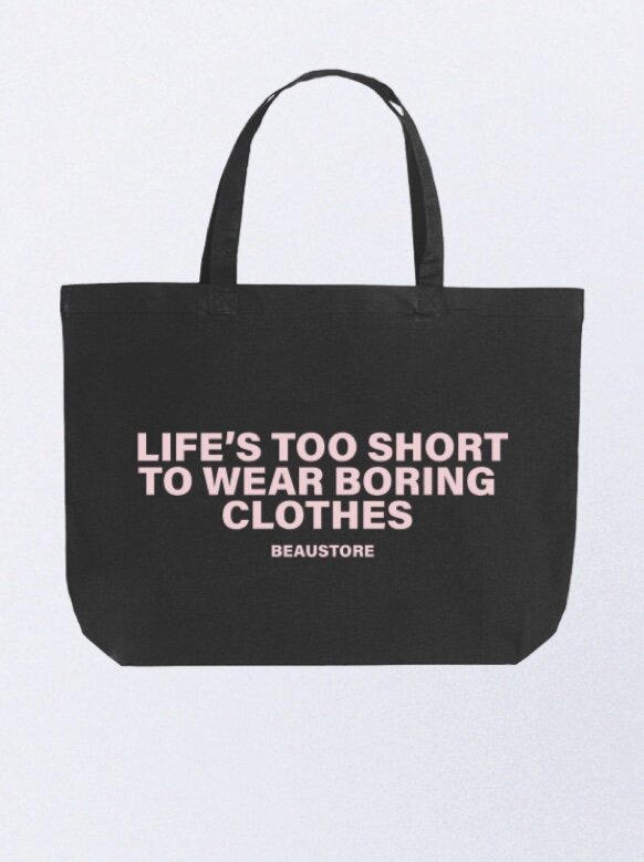 BeauStore Shopper Quote Black