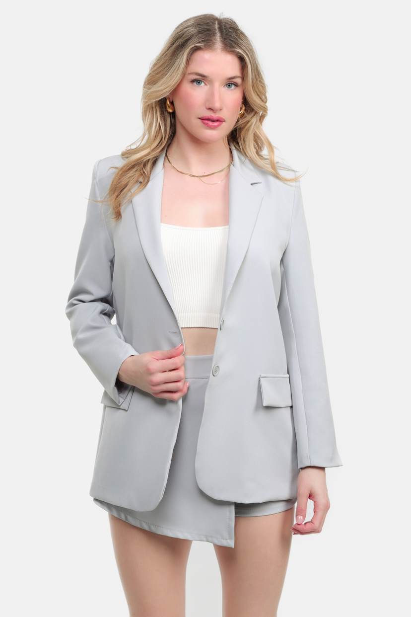 Sanne Blazer Lightgrey