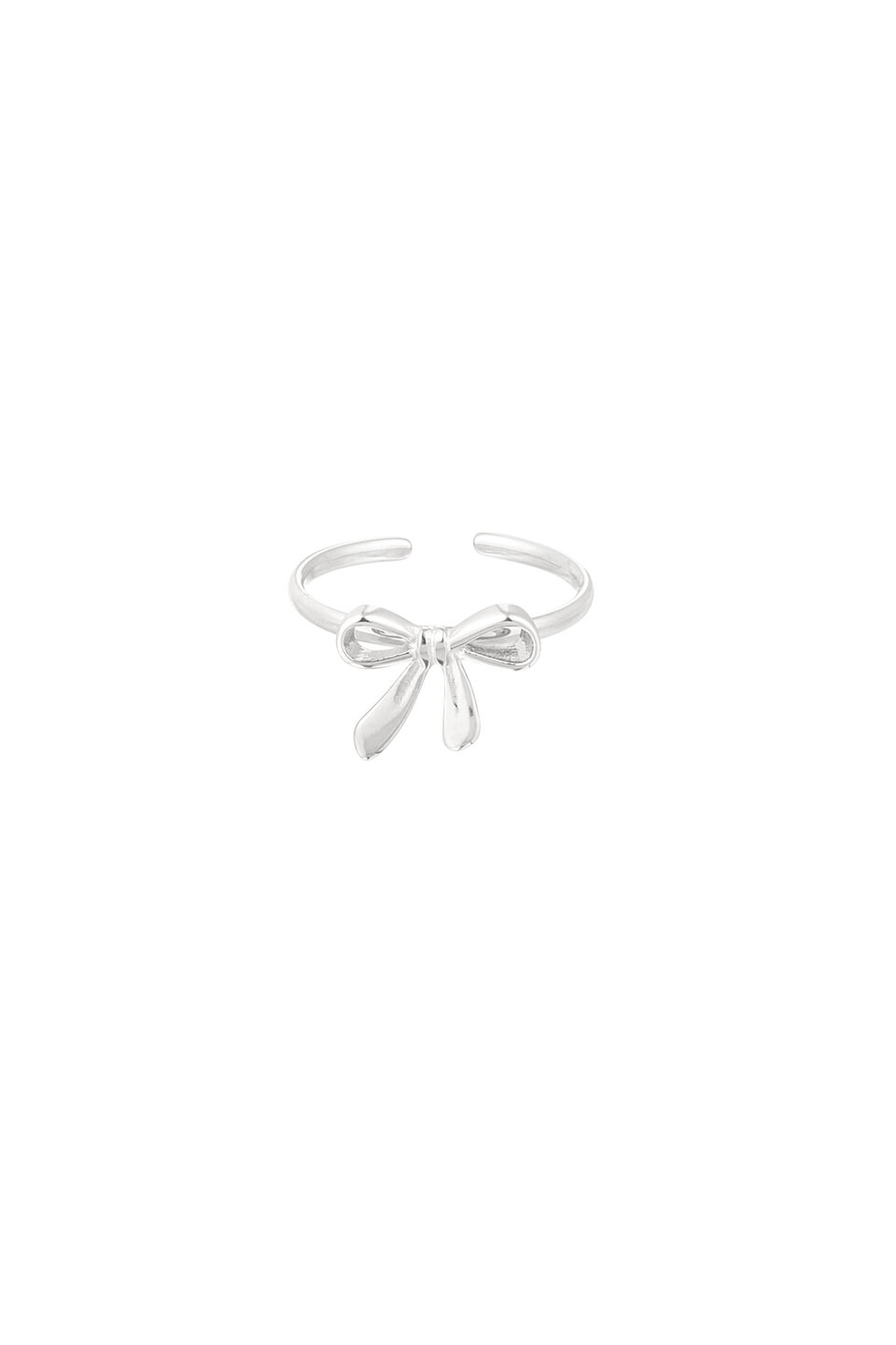 Ring basic bow  Silver