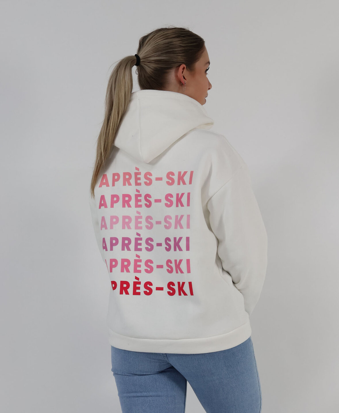 Apr&eacute;s Ski Hoodie White