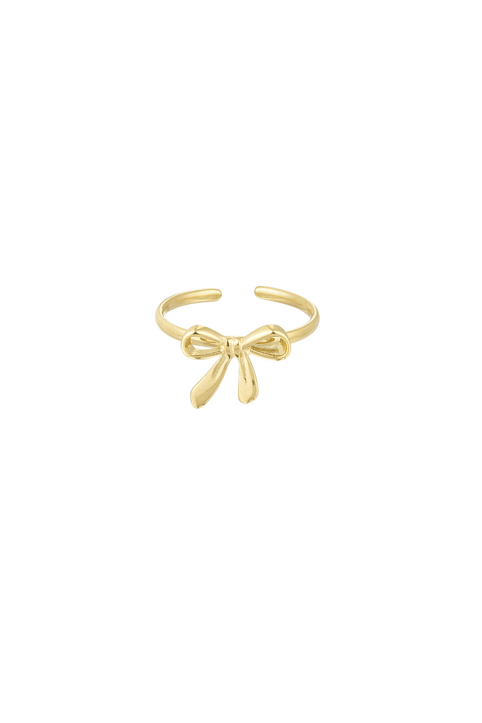 Ring basic bow Gold