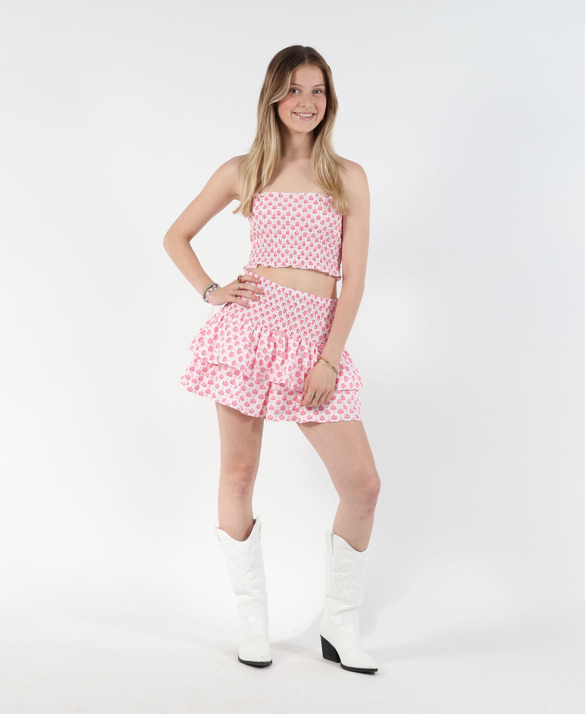 Mykonos Skort Pink