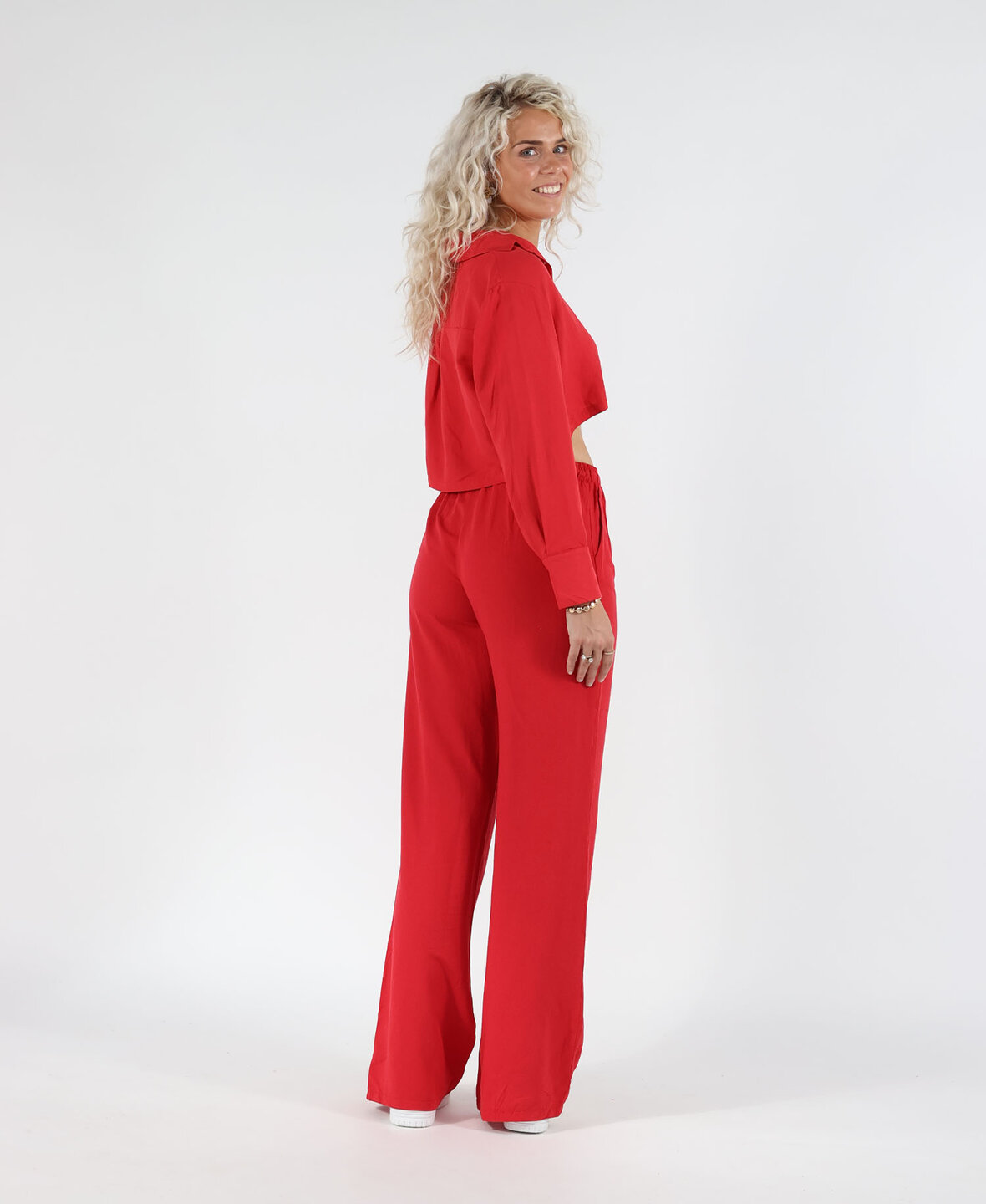 Linnen Pants Red (TALL)