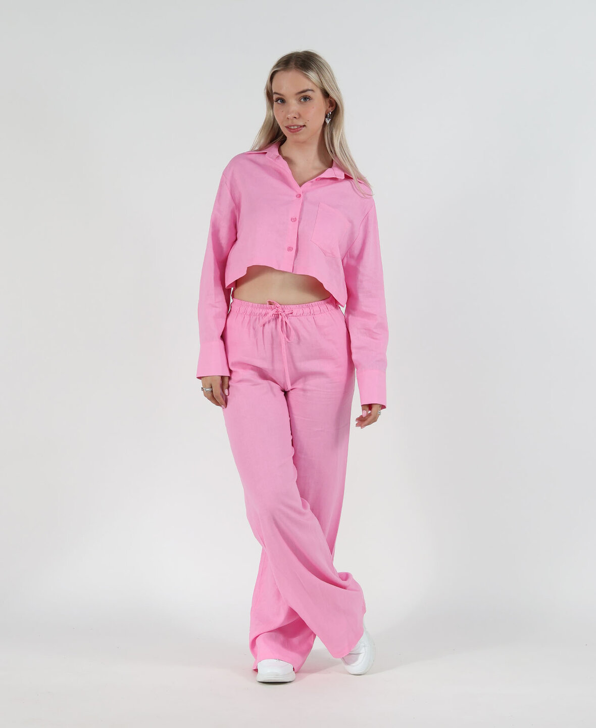 Linnen Pants Babypink (REGULAR)