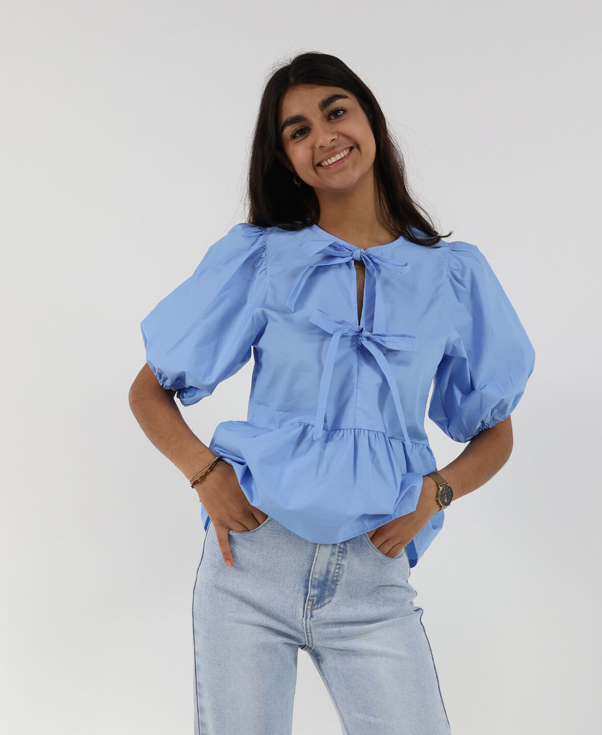 Coco Blouse Babyblue