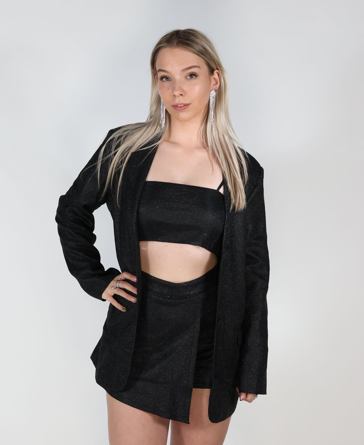 Sanne Glam Blazer Black