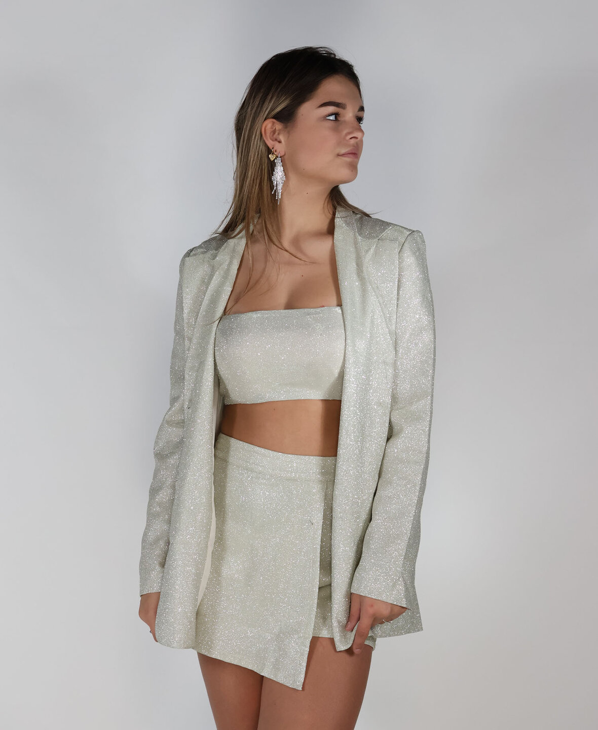 Sanne Glam Blazer Beige