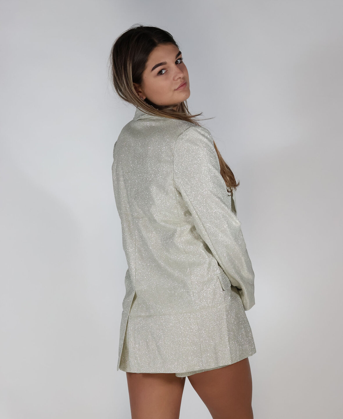 Sanne Glam Blazer Beige