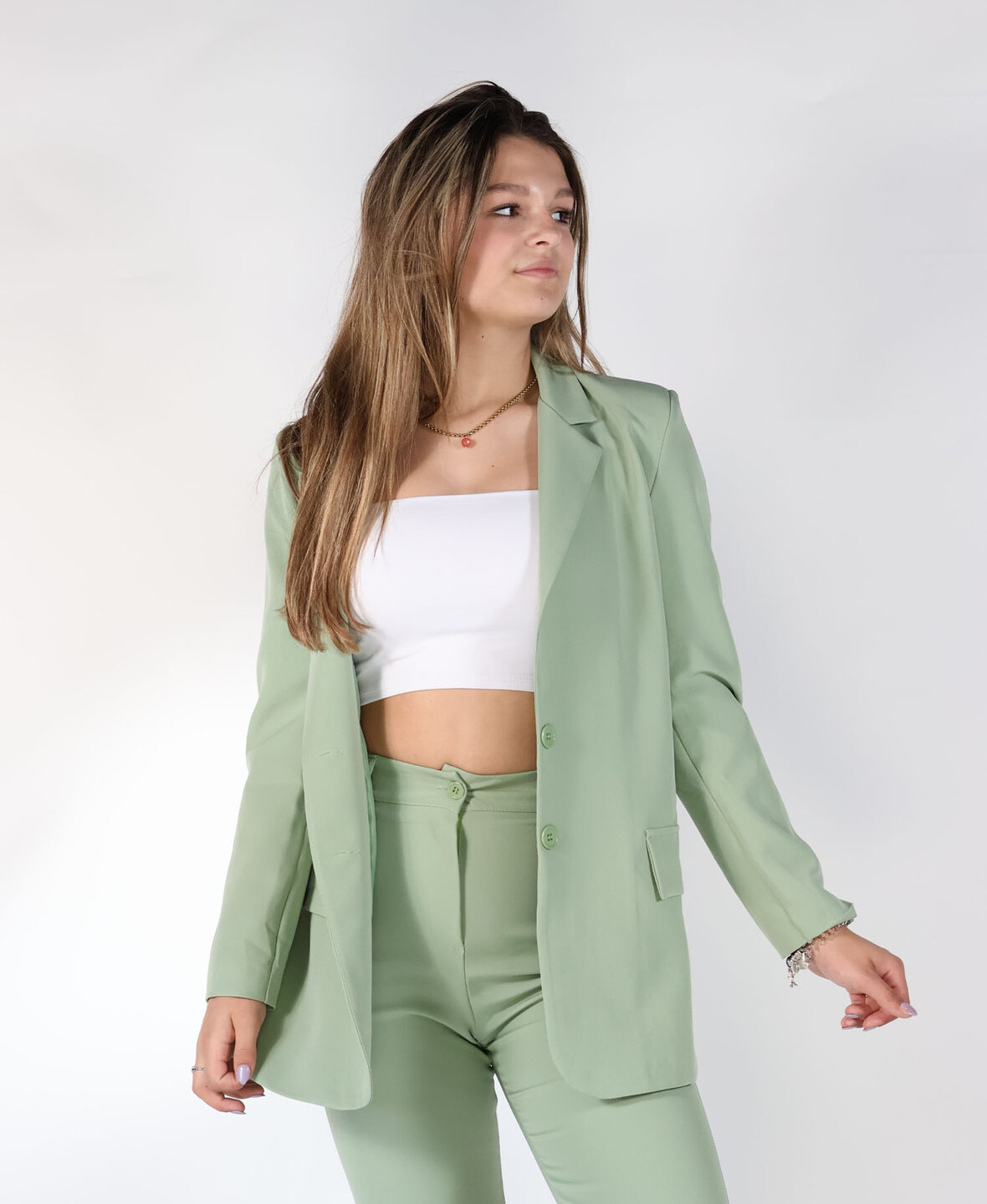 Sanne Blazer Avocado