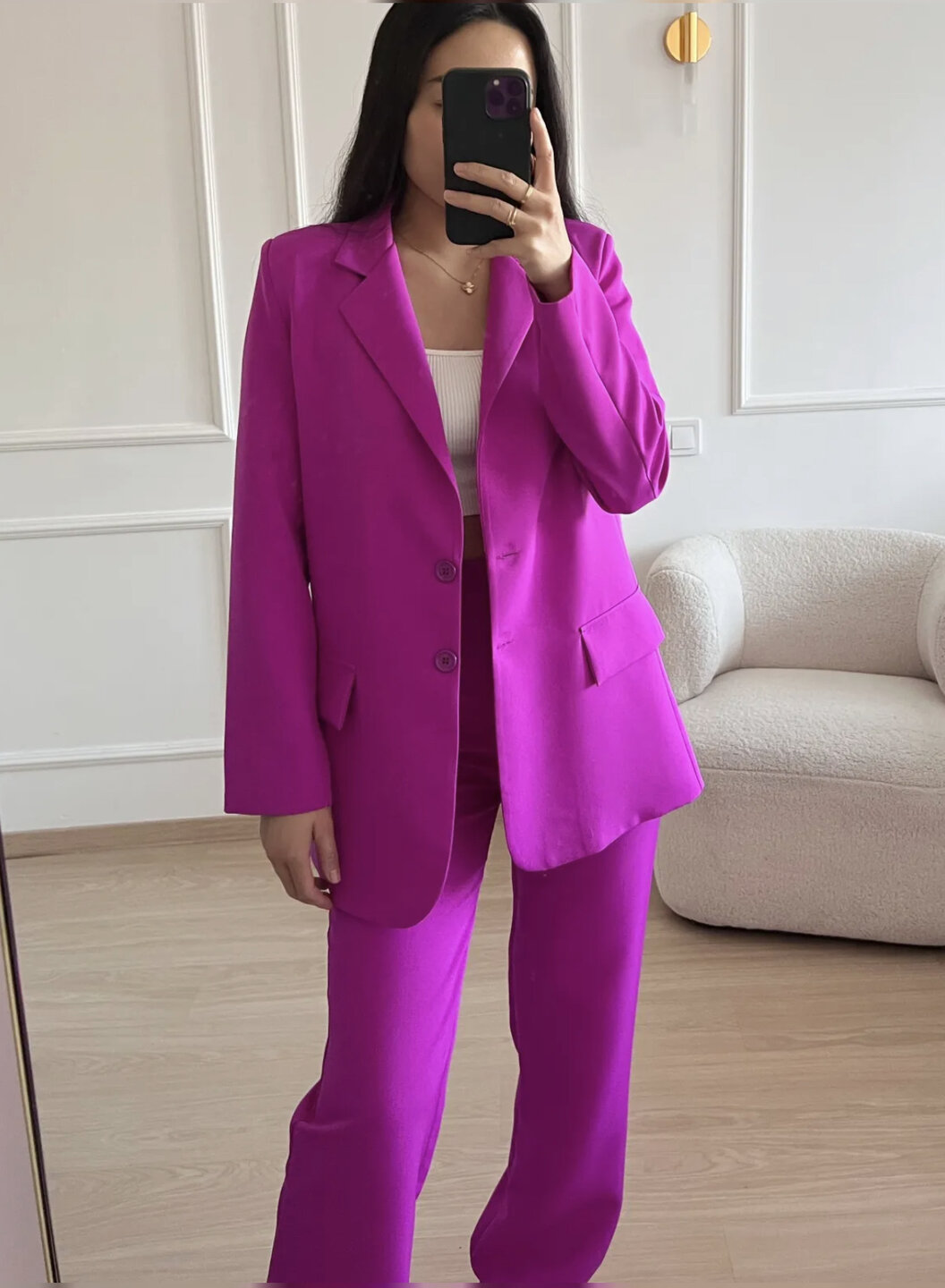 Sanne Blazer Fuchsia