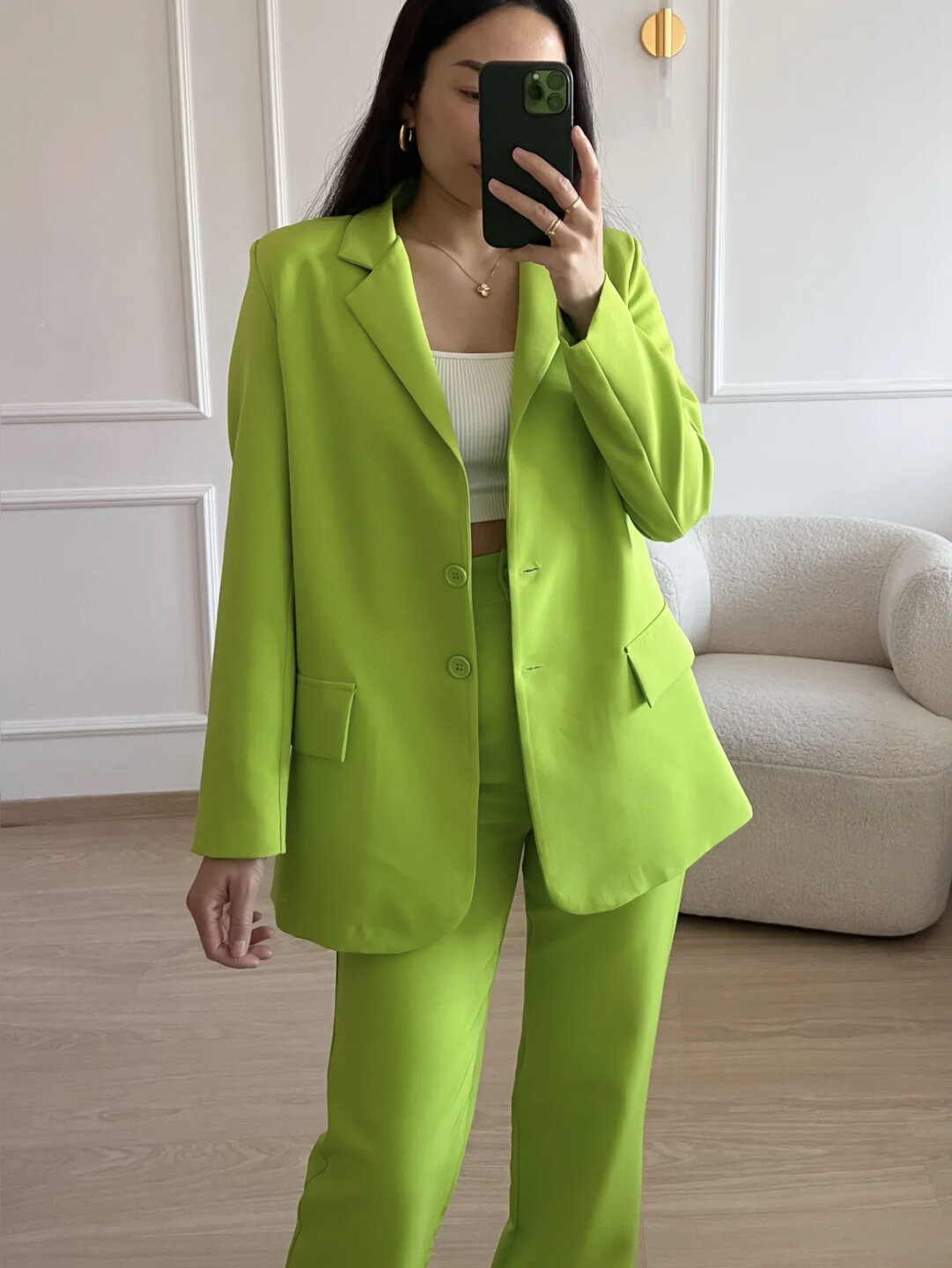 Sanne Blazer Lime