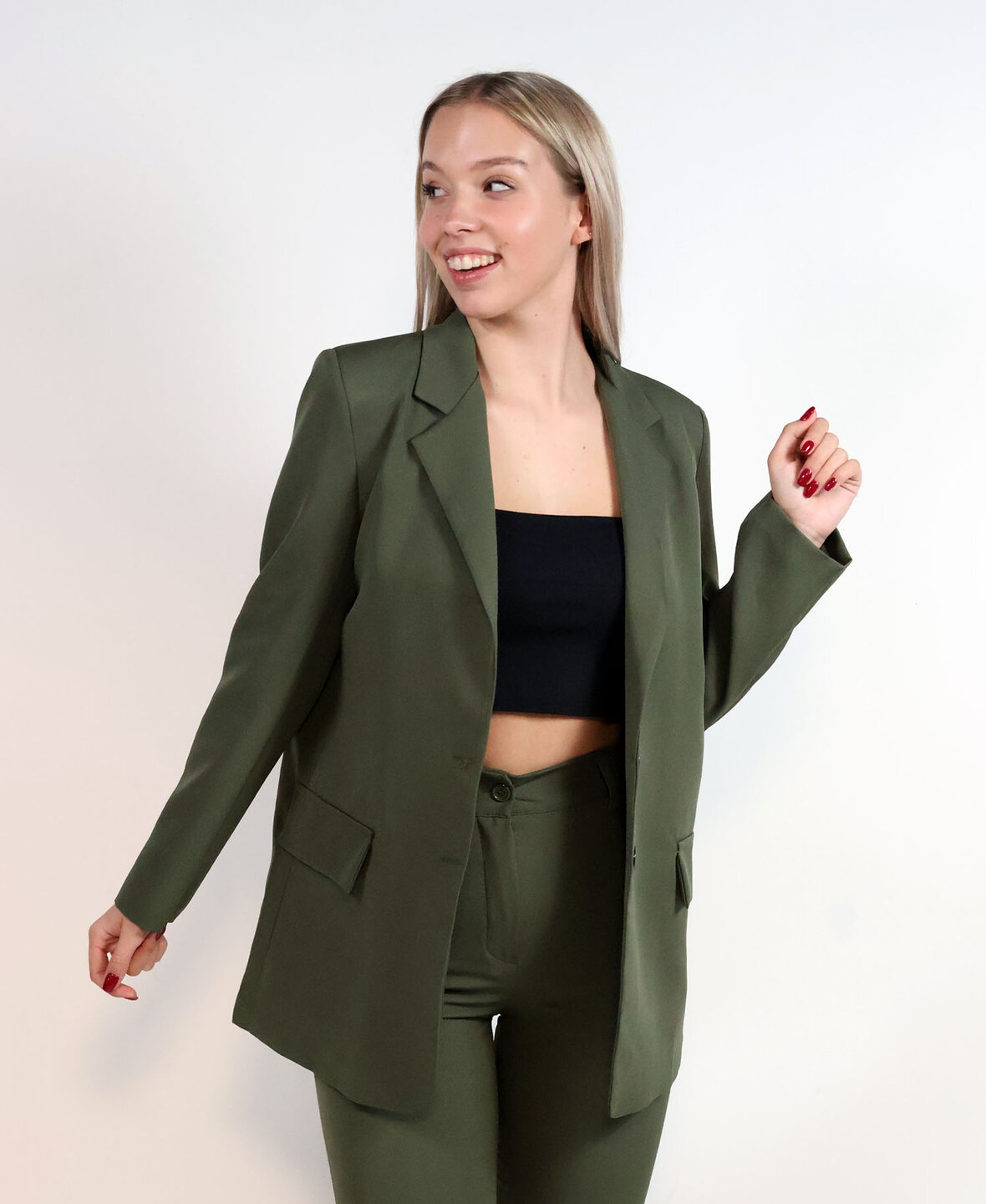 Sanne Blazer Khaki