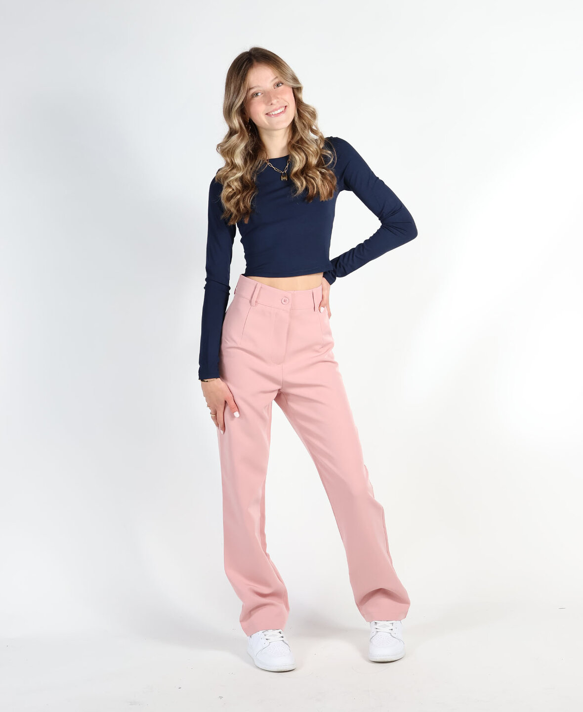 Sanne Pants Blush  (PETITE)