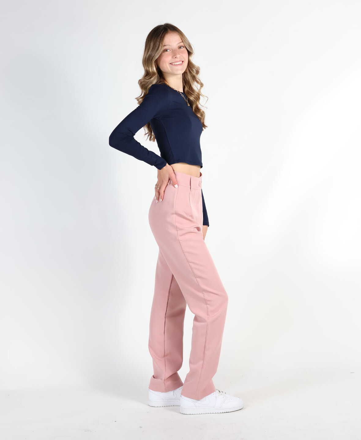 Sanne Pants Blush  (PETITE)