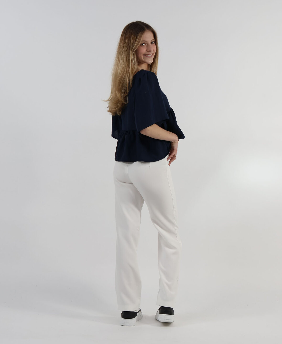 Sanne Pants White  (PETITE)