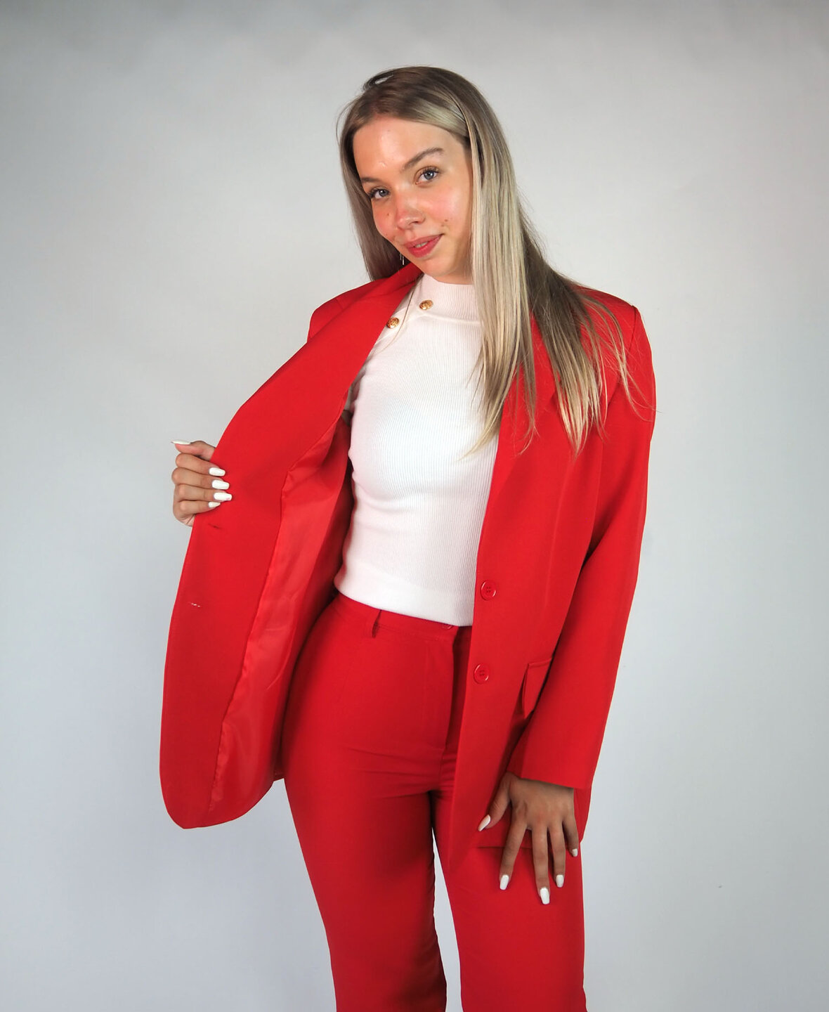 Sanne Blazer Red