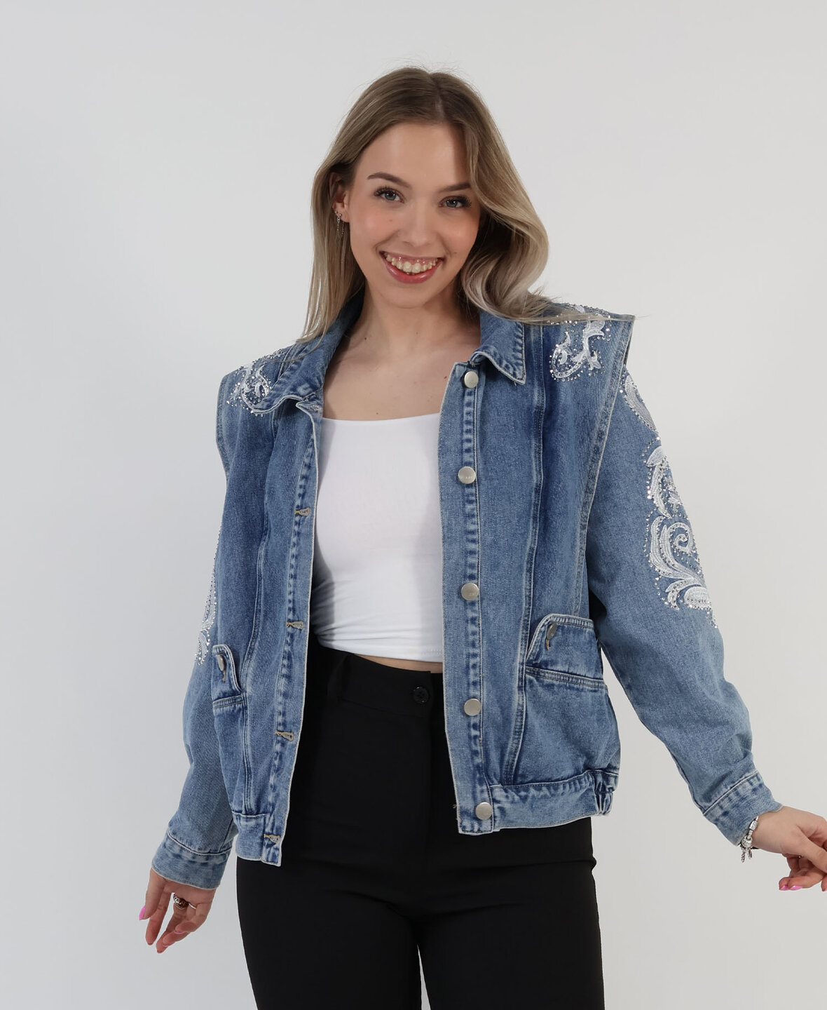 BeauStore Glam Jacket Blue