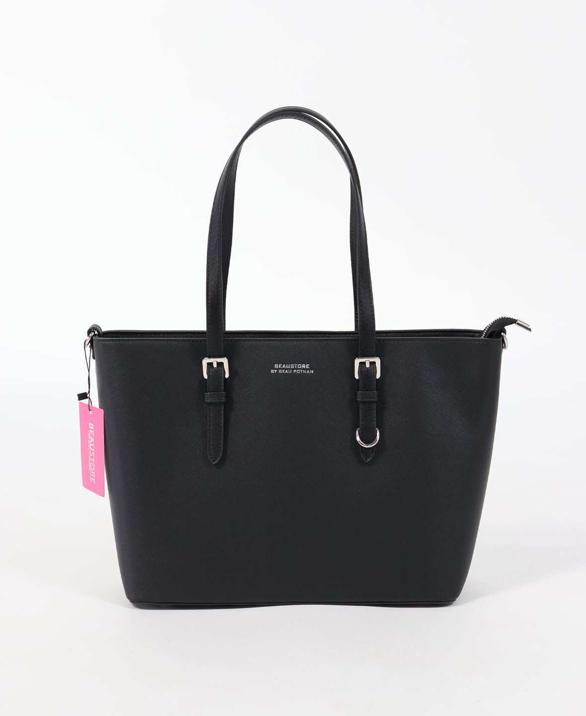 BeauStore X Flora en Co Saffiano Bag Black 