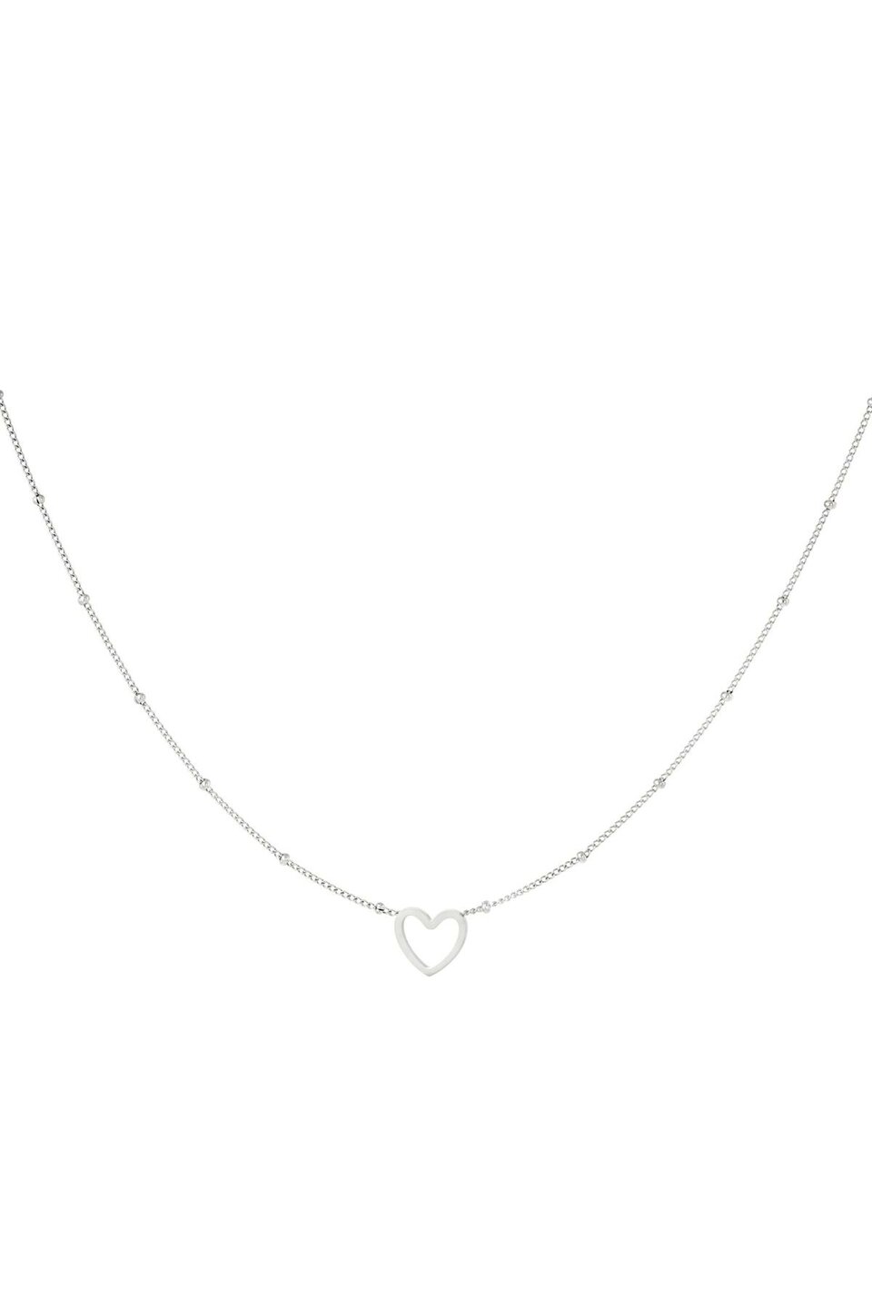 Necklace little heart silver