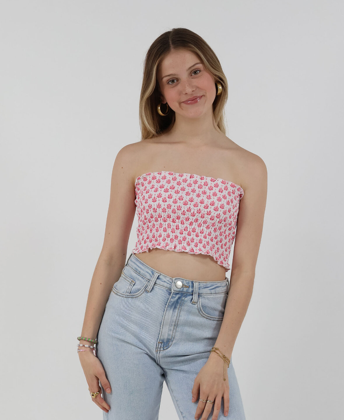 Mykonos Tube Top Pink