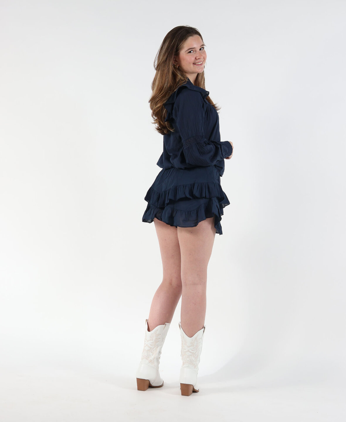 Eliva Skort Navy Blue