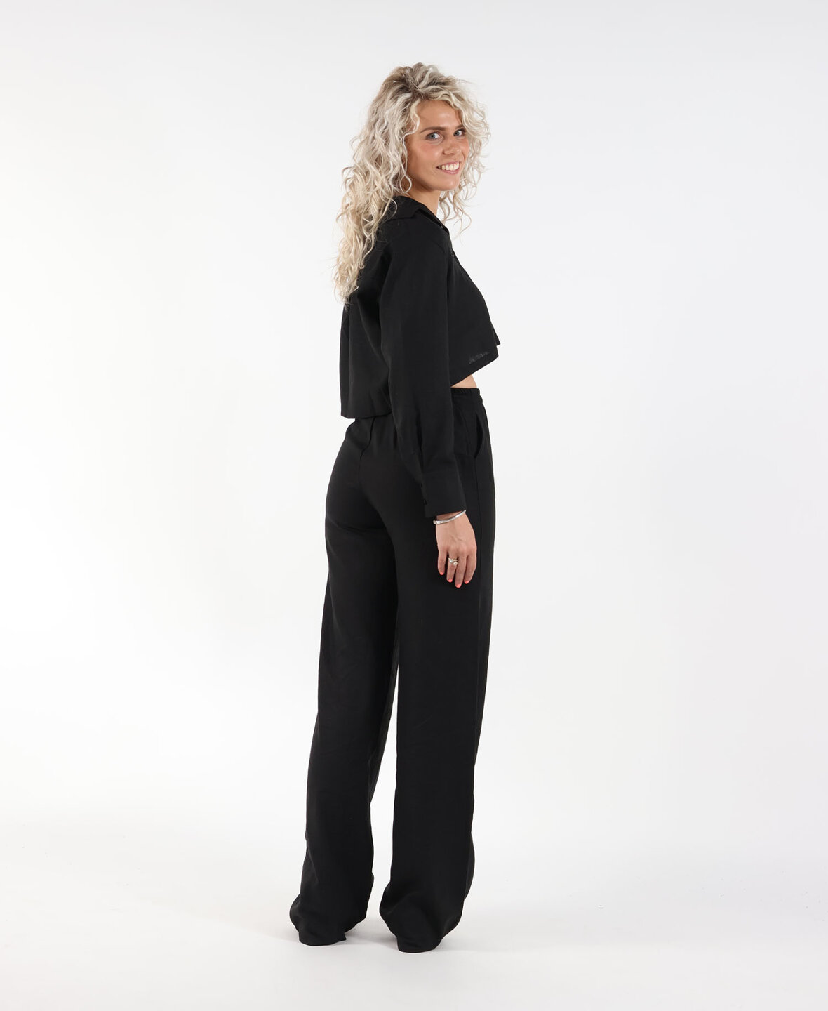 Linnen Pants Black (TALL)