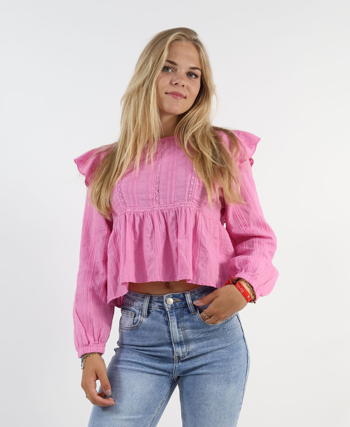 Monaco Blouse Babypink