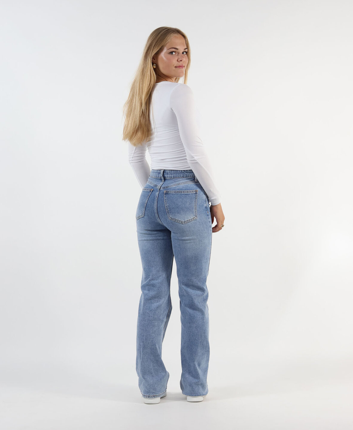 High Waist Wide Leg Jeans 2621