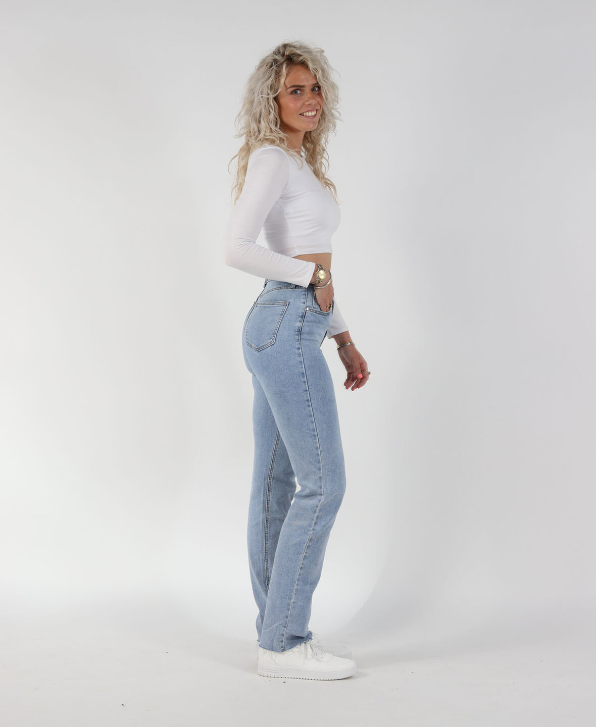 High Waist Straight Leg Jeans 2178 (TALL) 