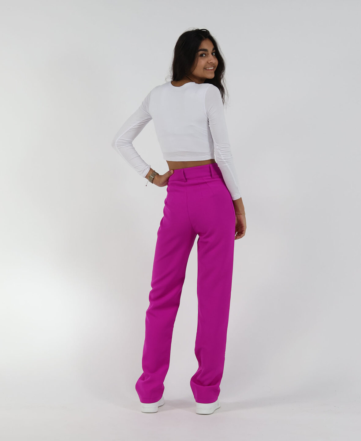 Sanne Pants Fuchsia 