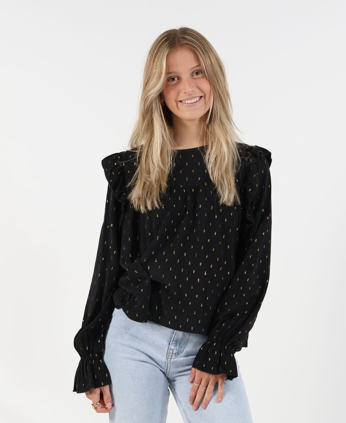 Festive Blouse Black