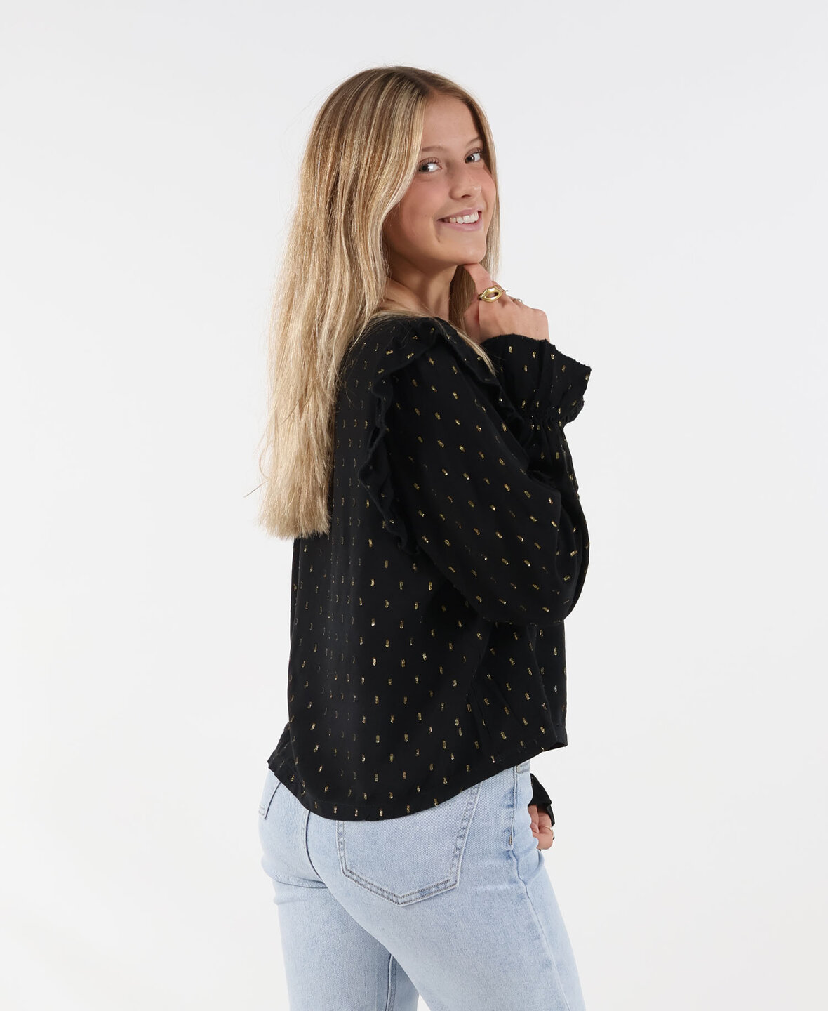 Festive Blouse Black