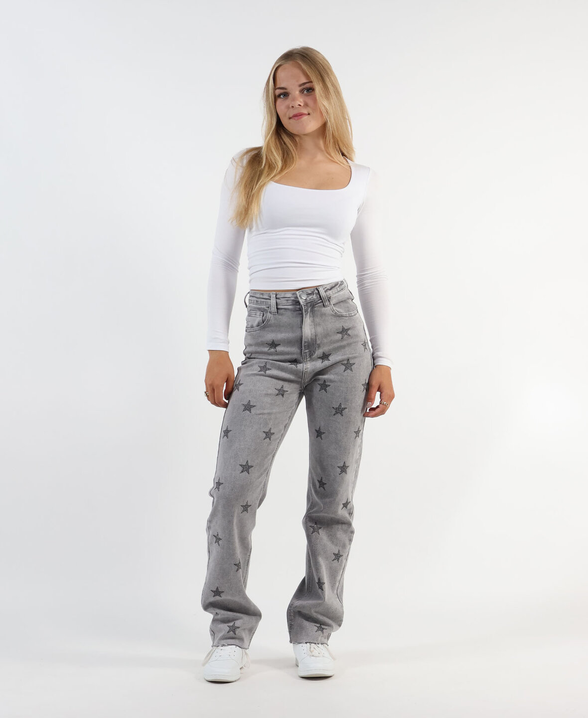 Over the Stars Jeans Grey 2929 (TALL)