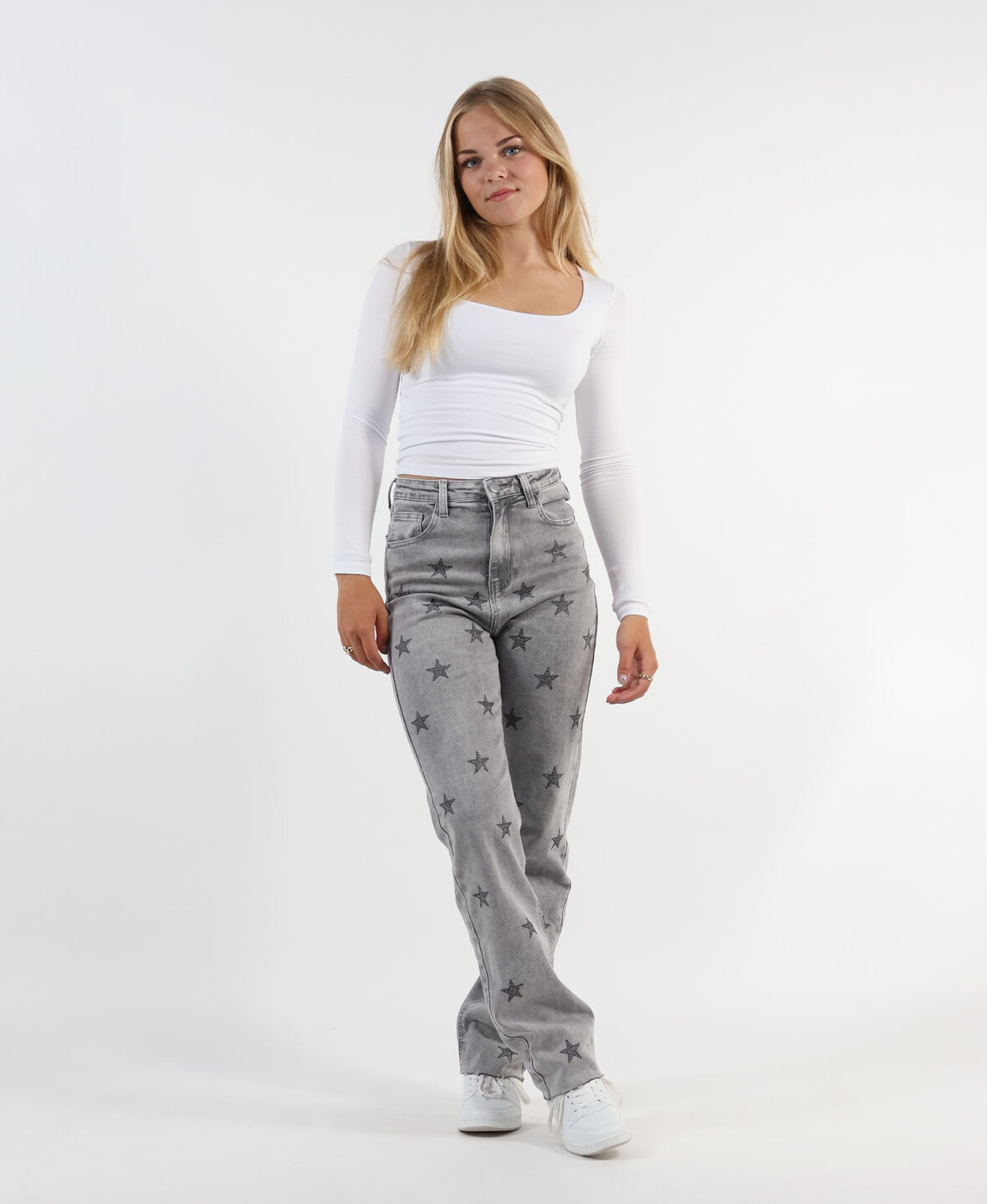 Over the Stars Jeans Grey 2929 (TALL)