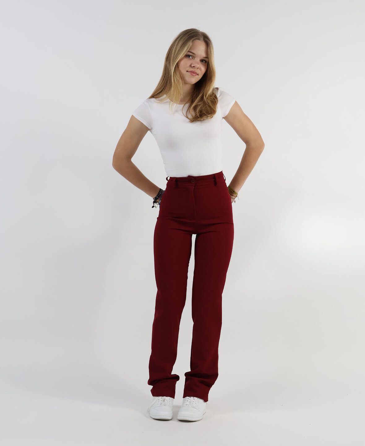 Sanne Pants Bordeau 