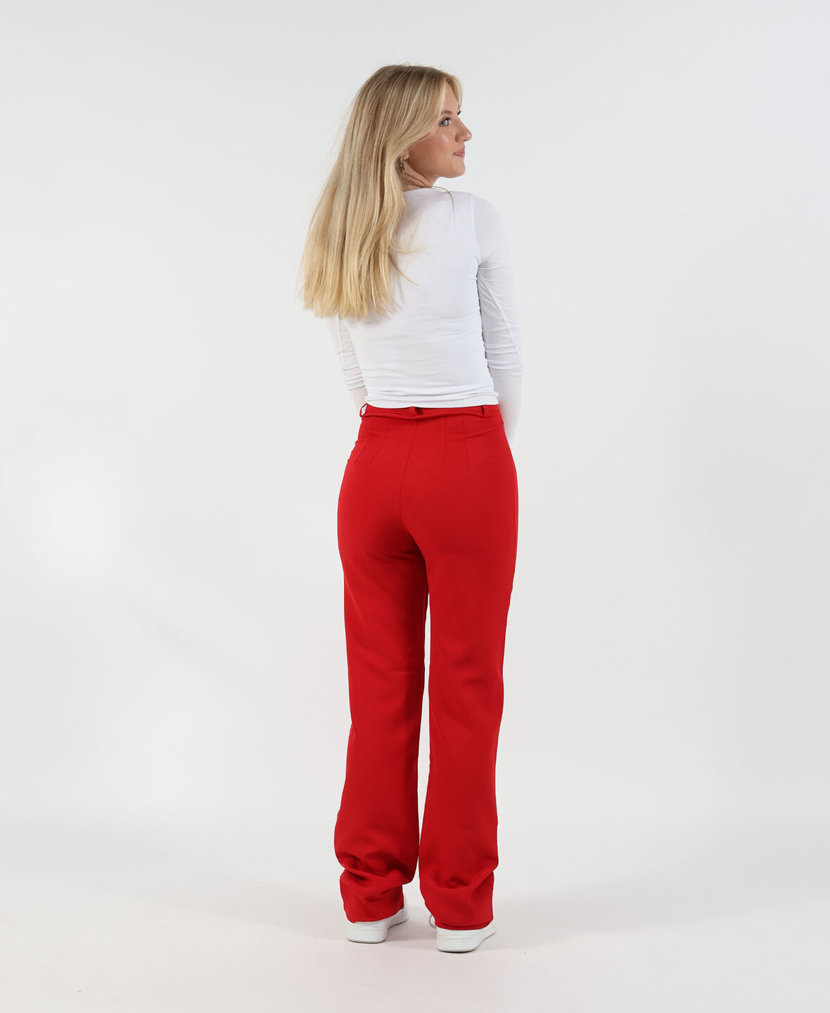 Sanne Pants Red