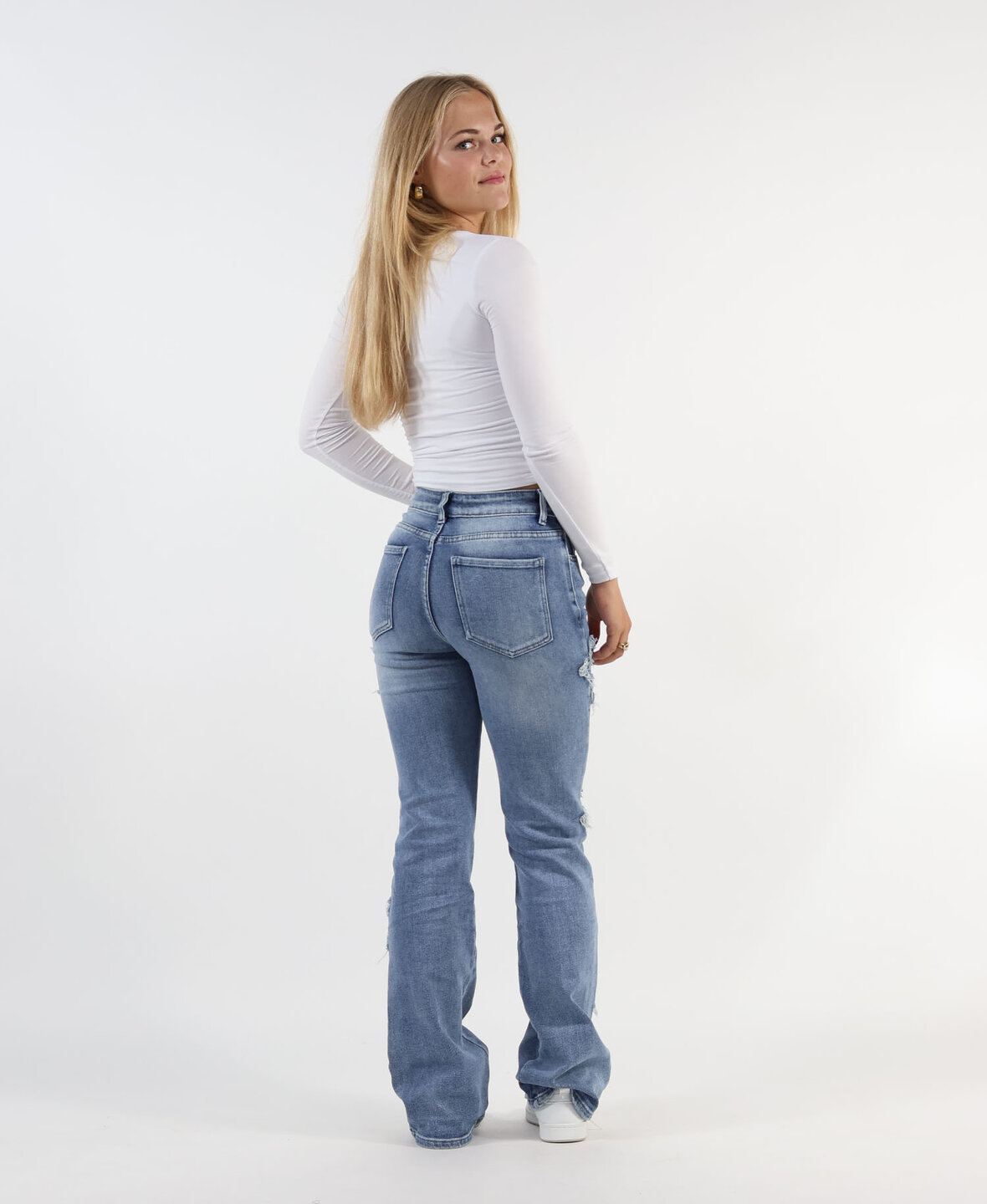 High Waisted Stars Jeans