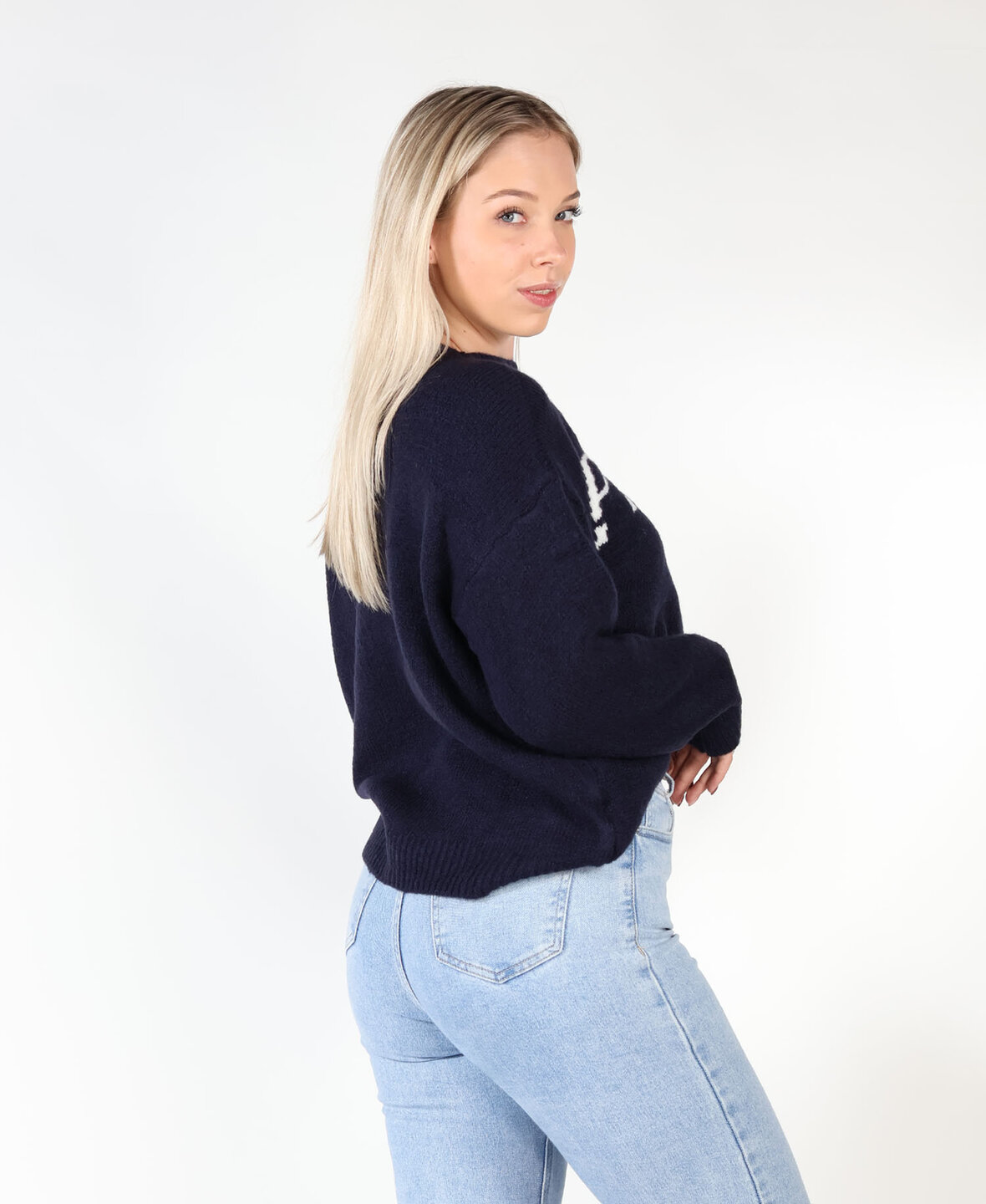 Paris Sweat Navy Blue