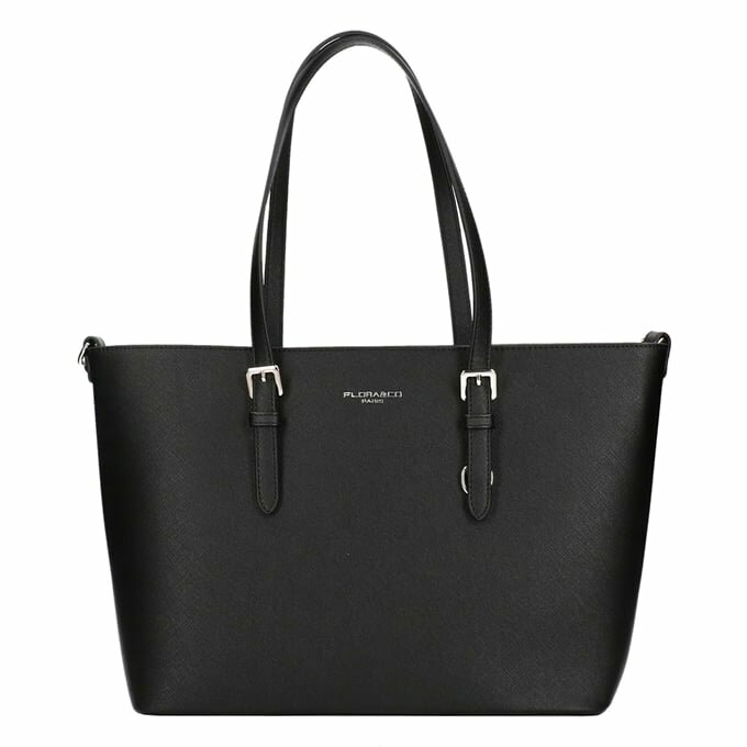 Flora en Co Saffiano Bag Black 