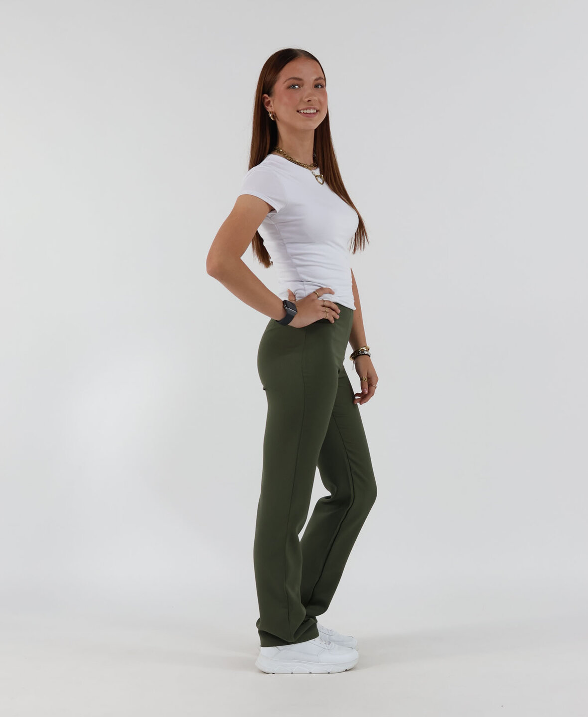 Sanne Pants Khaki 