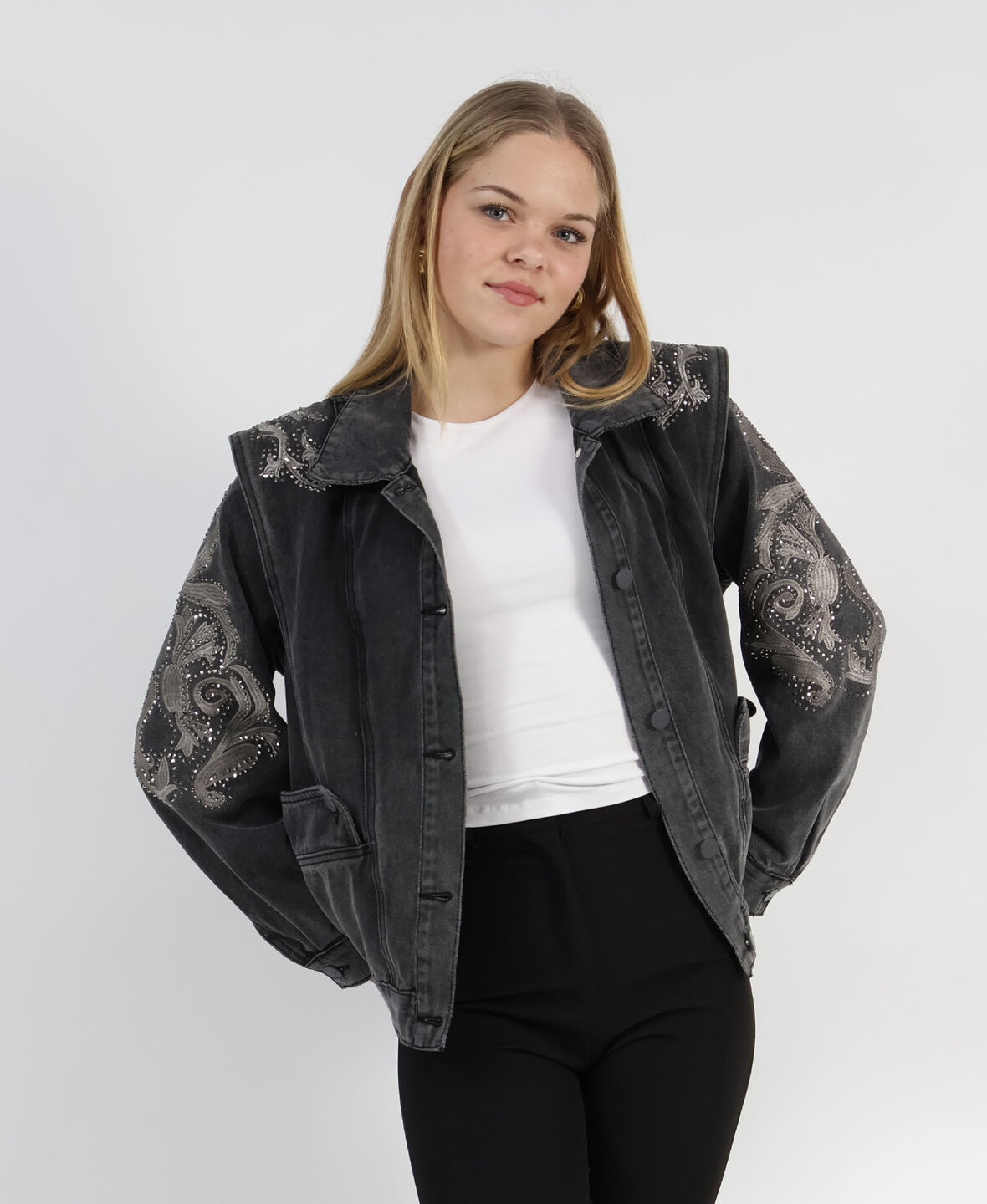 BeauStore Glam Jacket Grey