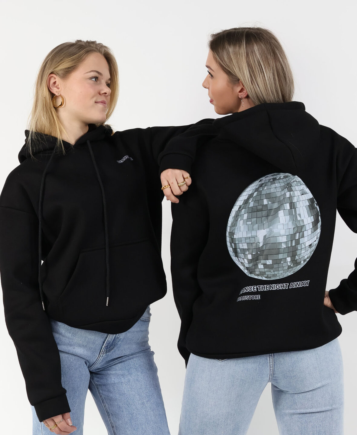 Disco Hoodie Black