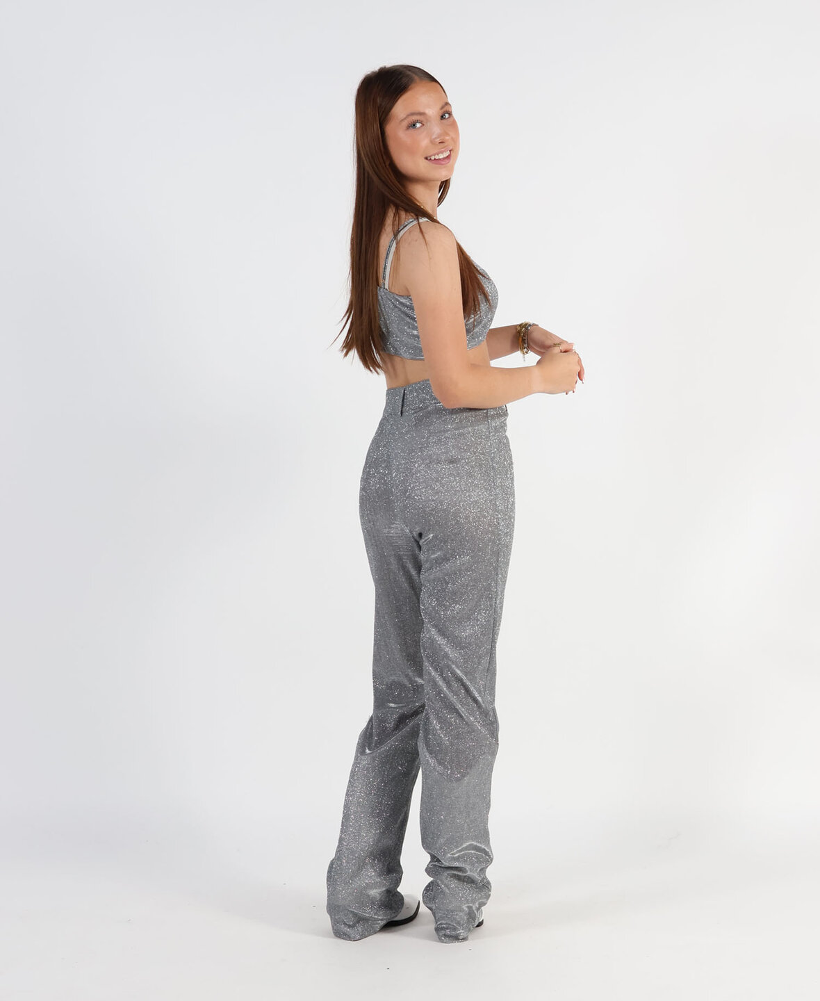 Sanne Glam Pants Silver