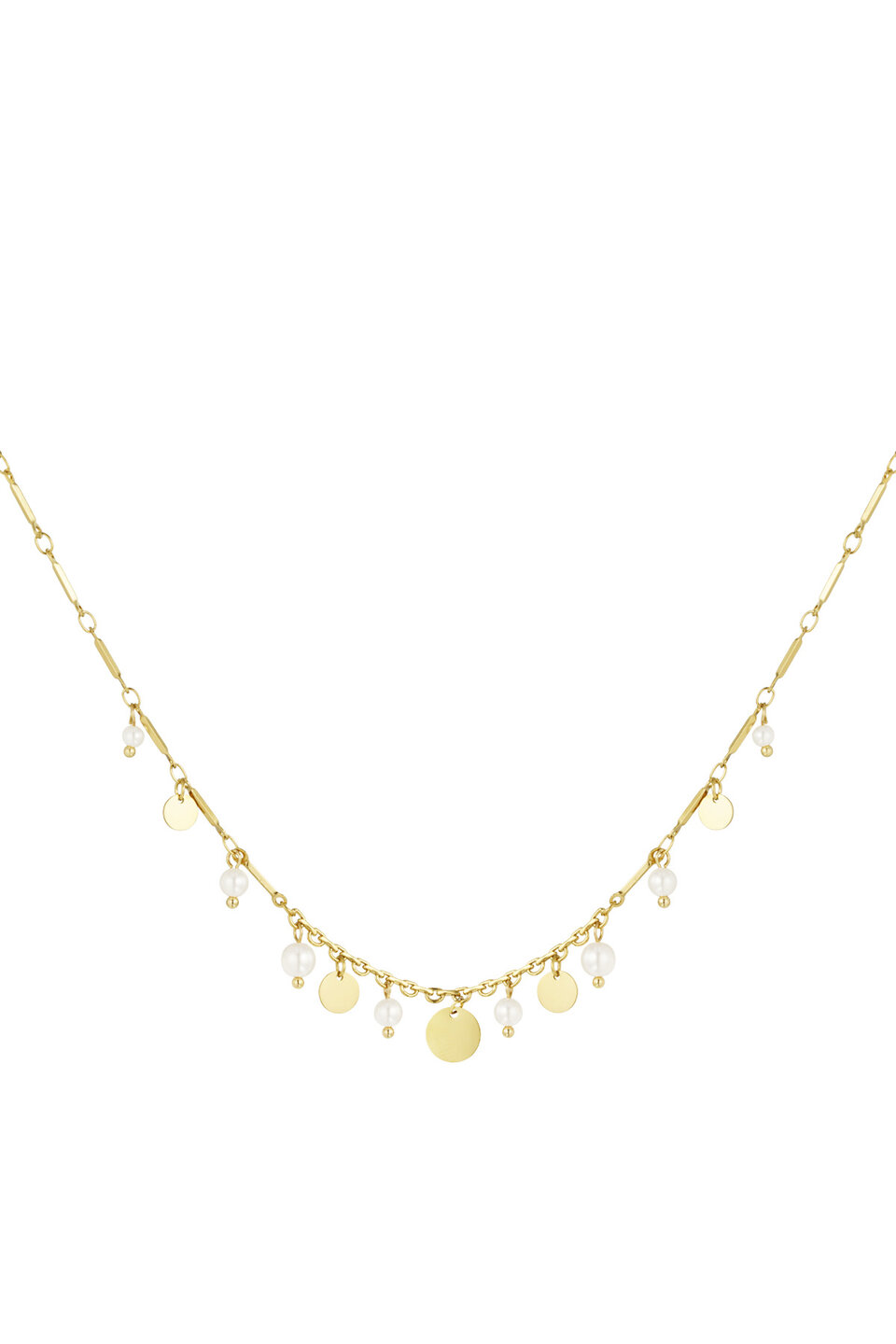 Necklace Coined Elegance Gold