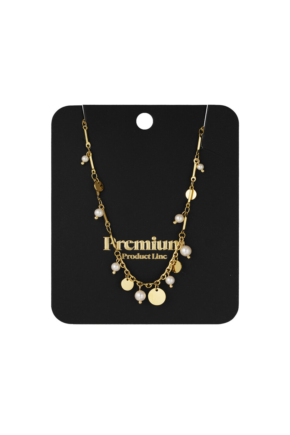 Necklace Coined Elegance Gold