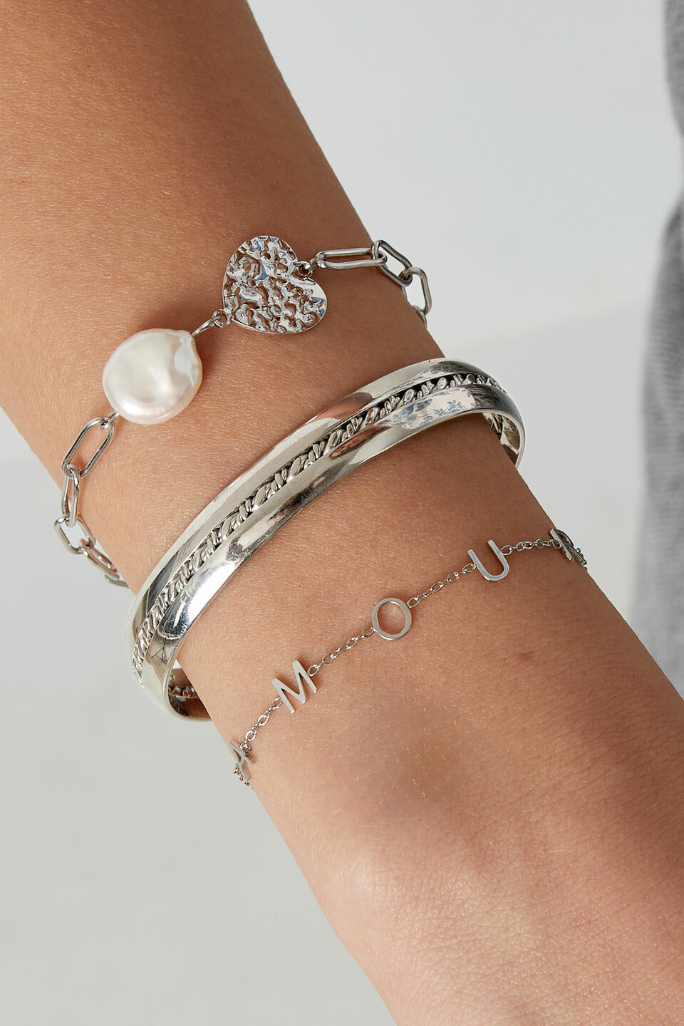 Amour Bracelet Silver