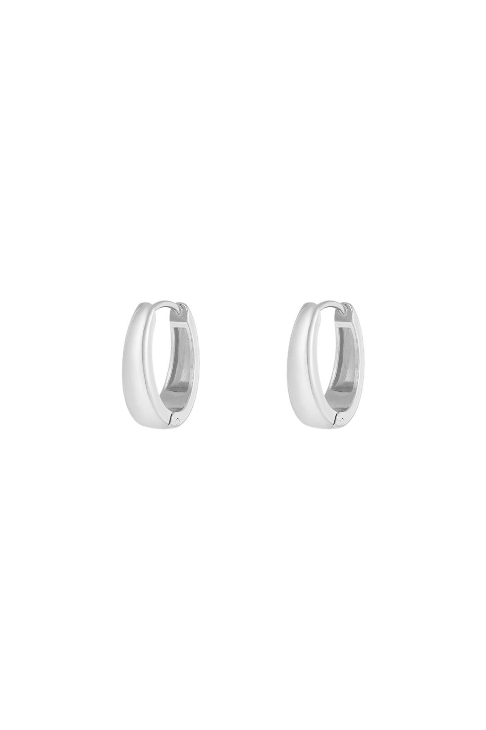 Basic Mini Hoops Silver