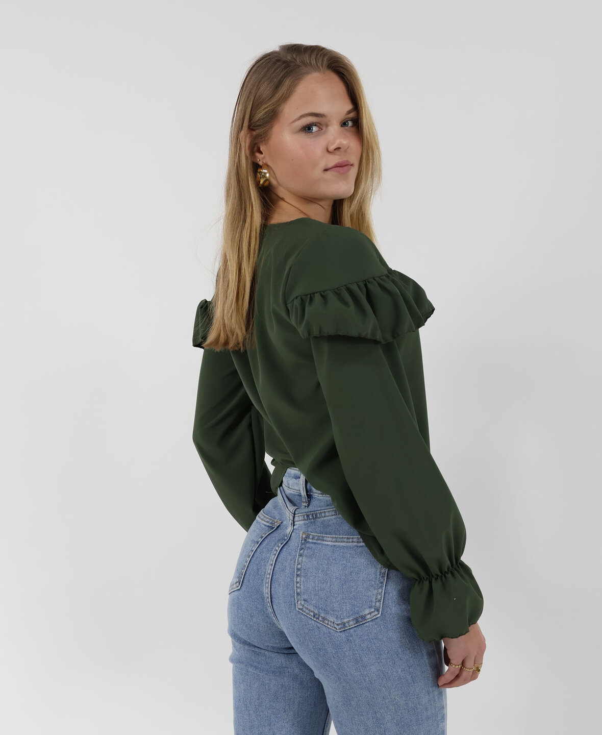 Rhodos Blouse Khaki